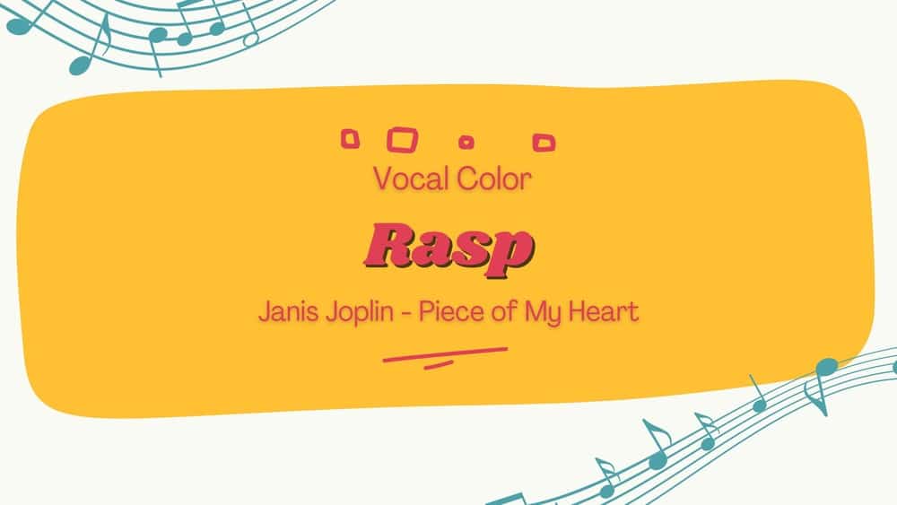 Vocal Color - Rasp